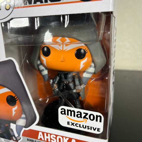 NEW! Funko Pop! Vinyl: Star Wars - Ahsoka #467 (The Mandalorian) Amazon Exlusive - Picture 2 of 7